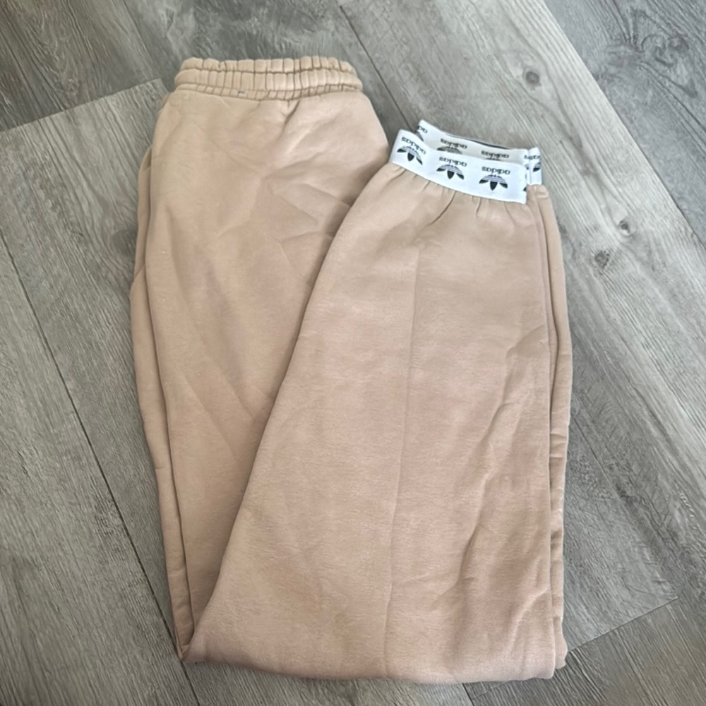 Adidas Tan Jogger Pants